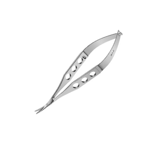 Castroviejo Corneal Scissors Micro Universal Curved Large Blades – Jyoti Surgicals