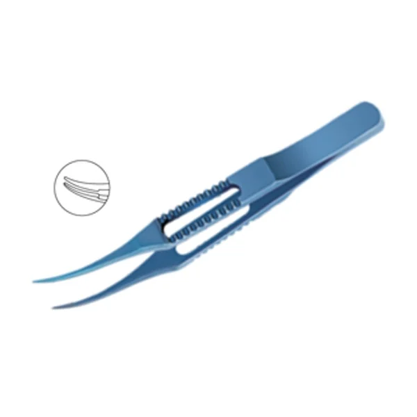 Forceps Tying Curved With Platform – Jyoti Surgicals