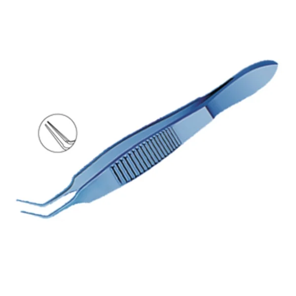 Forceps McPherson Angled Castroviejo – Jyoti Surgicals