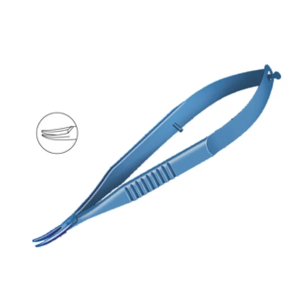 Needle Holder Castroviejo Long Curved With Lock – Jyoti Surgicals