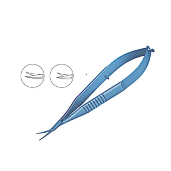 Scissor Vannas Curved Short Blade Long Blade – Jyoti Surgicals